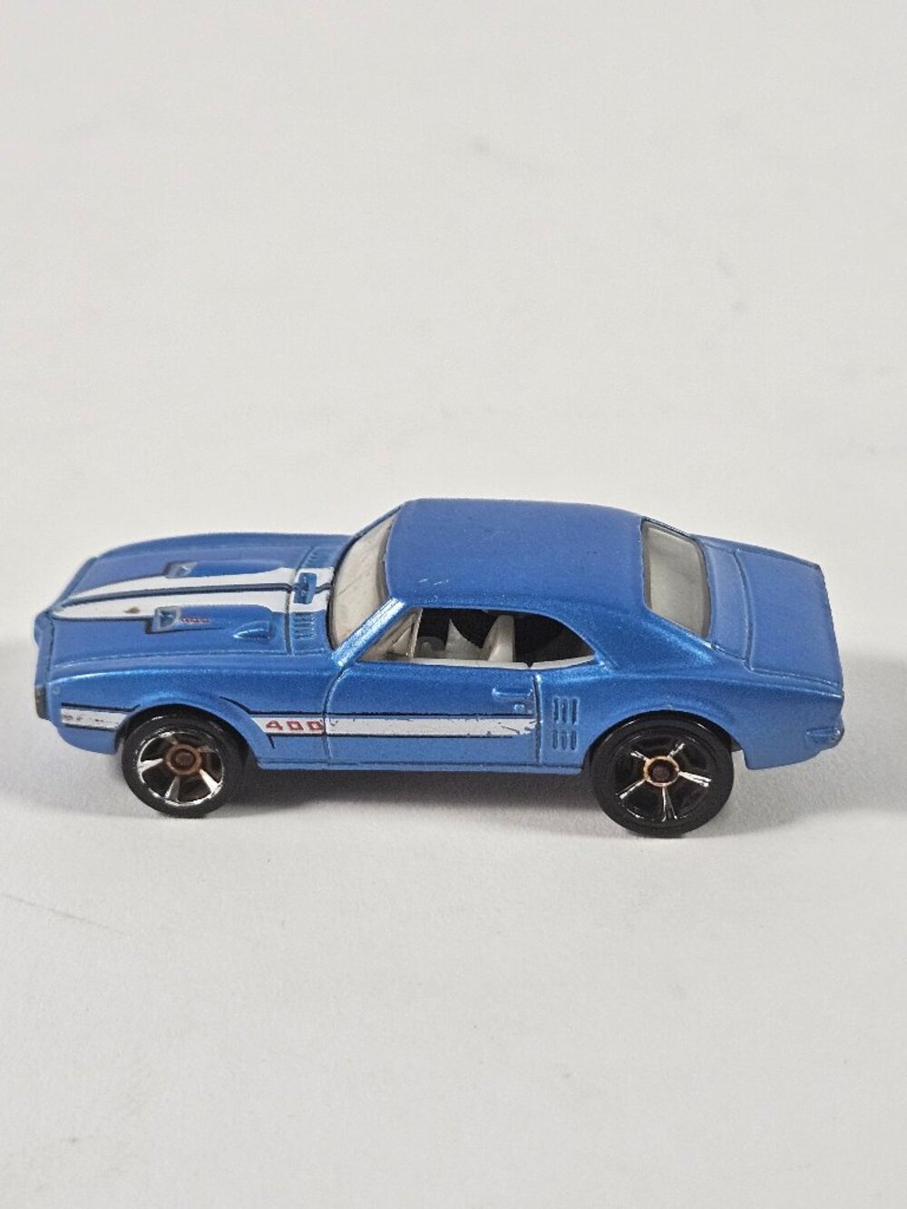 Hot Wheels '67 Pontiac Firebird 400 2010 Blue White